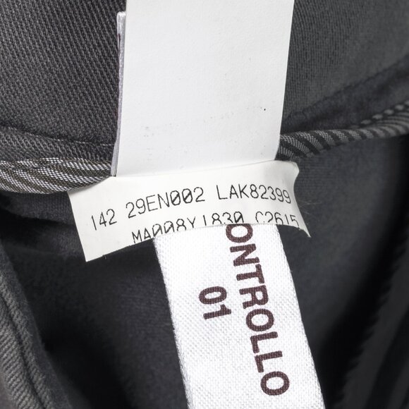 Brunello Cucinelli AW/14 Grey Cotton-Twill Leggings - Picture 11 of 11